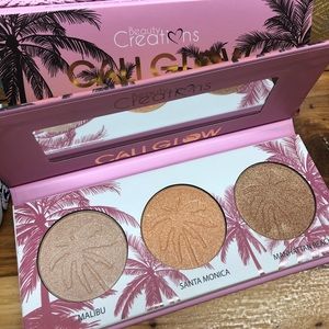 NIB BEAUTY CREATIONS Cali Glow Highlighter Palette